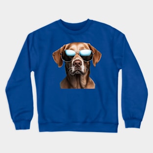 cool dog Crewneck Sweatshirt